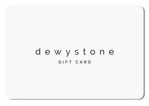 Dewystone gift card for beauty and skincare.