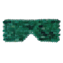 Load image into Gallery viewer, The best green aventurine jade eye mask de-puffing beauty tool.
