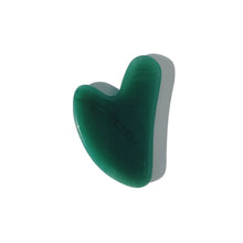 Load image into Gallery viewer, The best green aventurine jade gua sha contouring and lifting beauty tool.
