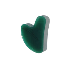 Load image into Gallery viewer, The best green aventurine jade gua sha lifting and contouring beauty tool.